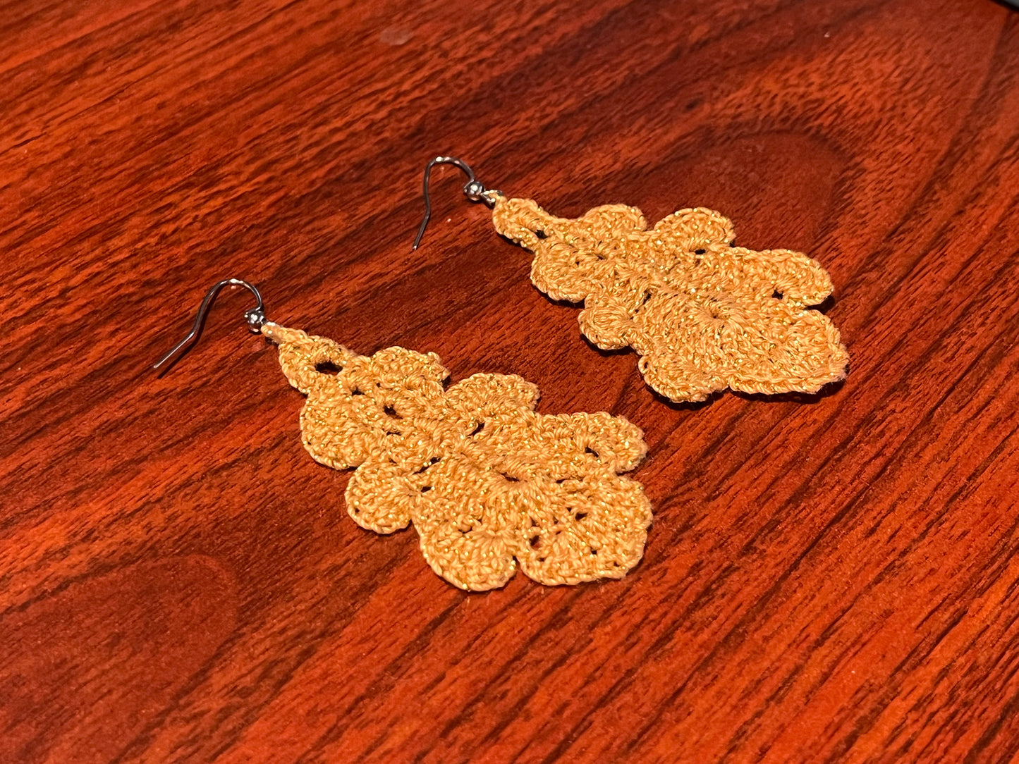 Oak Leaf Earrings - Made to order