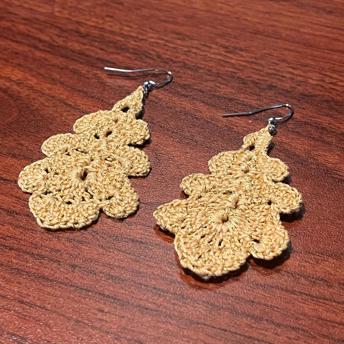 Oak Leaf Earrings - Made to order
