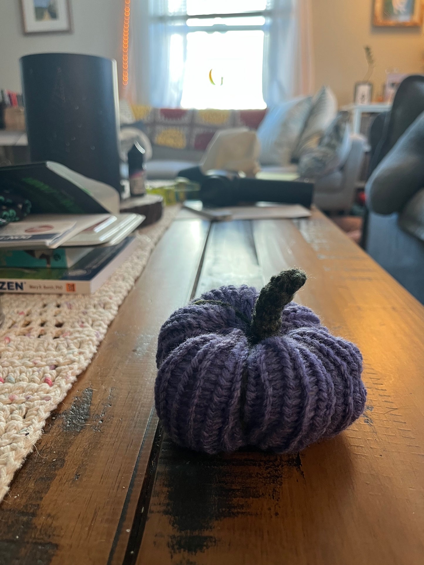 Knitted Pumpkin - Small