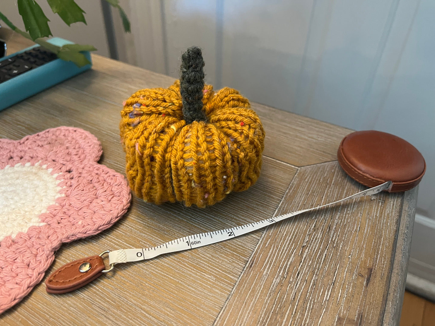 Knitted Pumpkin - Small